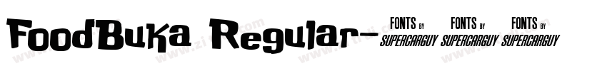 FoodBuka Regular字体转换